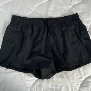 Avia Black Women's Athletic Shorts